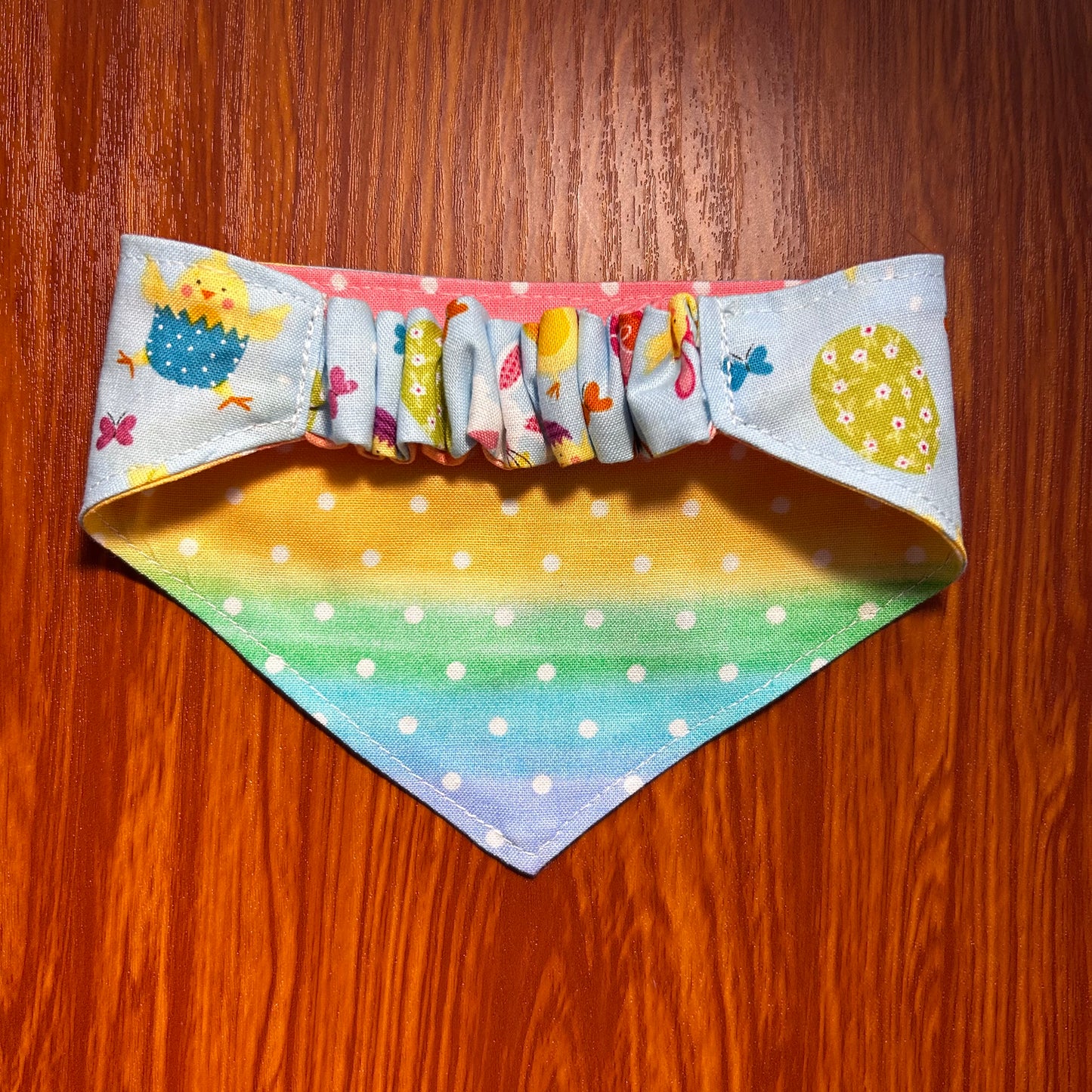 Easter Reversible Scrunchie Bandana