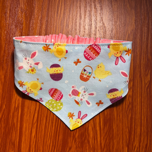 Easter Reversible Scrunchie Bandana