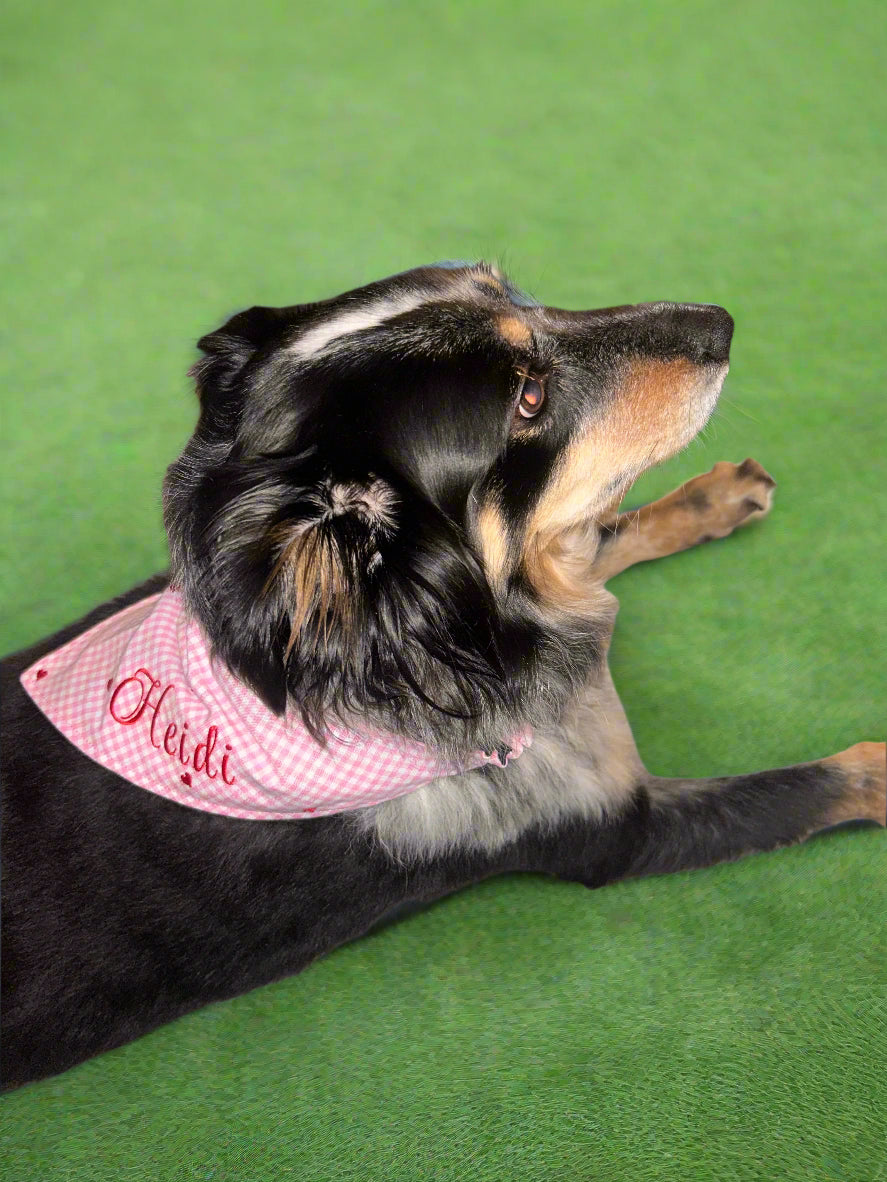 Customizable Scrunchie Bandana with Name