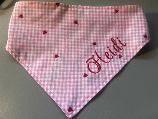 Customizable Scrunchie Bandana with Name